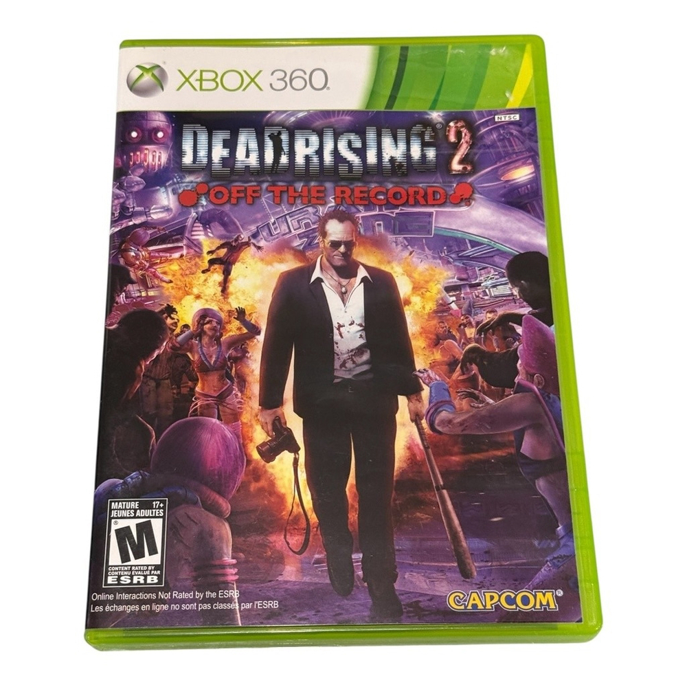 Dead Rising 2 Off The Record Xbox 360 Complete Capcom Tested Action Horror Game